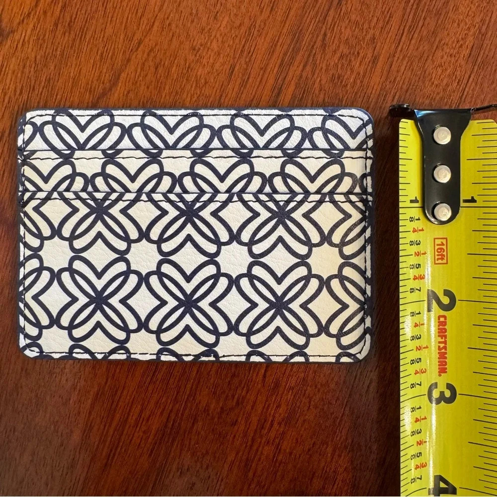 NEW Lilly Pulitzer Navy Butterfly Card Holder Wallet
